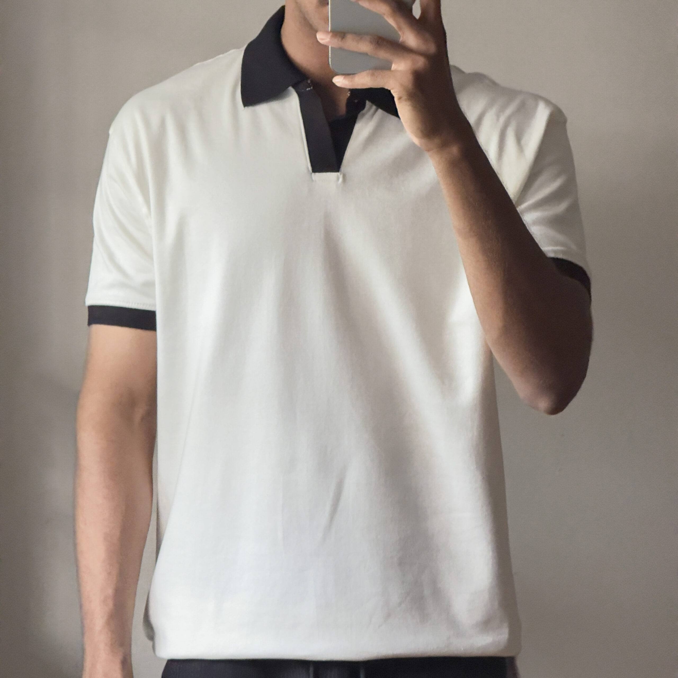 Old Money Polo T-shirt -White